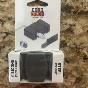 CordBrick Silicone Flex Grip Steel Weight